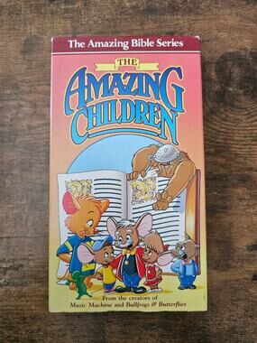 The Amazing Children - Amazing Bible Stories (VHS, 1989)